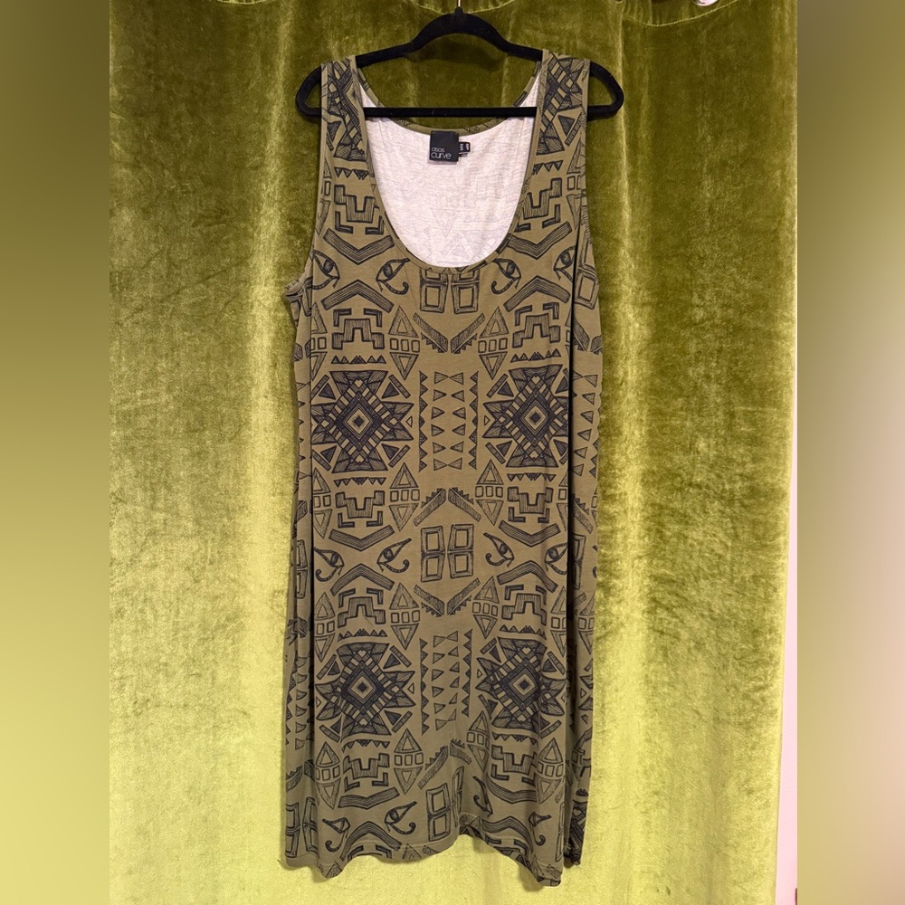 ASOS hieroglyph dress